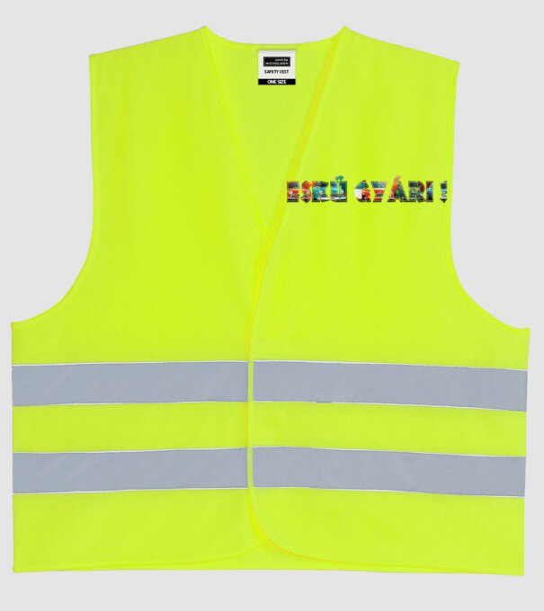  minta neonsárga pólón